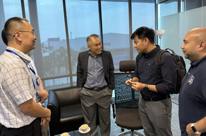 QIWT国焊培会见马来西亚焊接学会代表及亚太区负责人