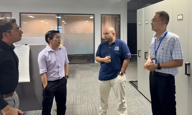 QIWT国焊培会见马来西亚焊接学会代表及亚太区负责人